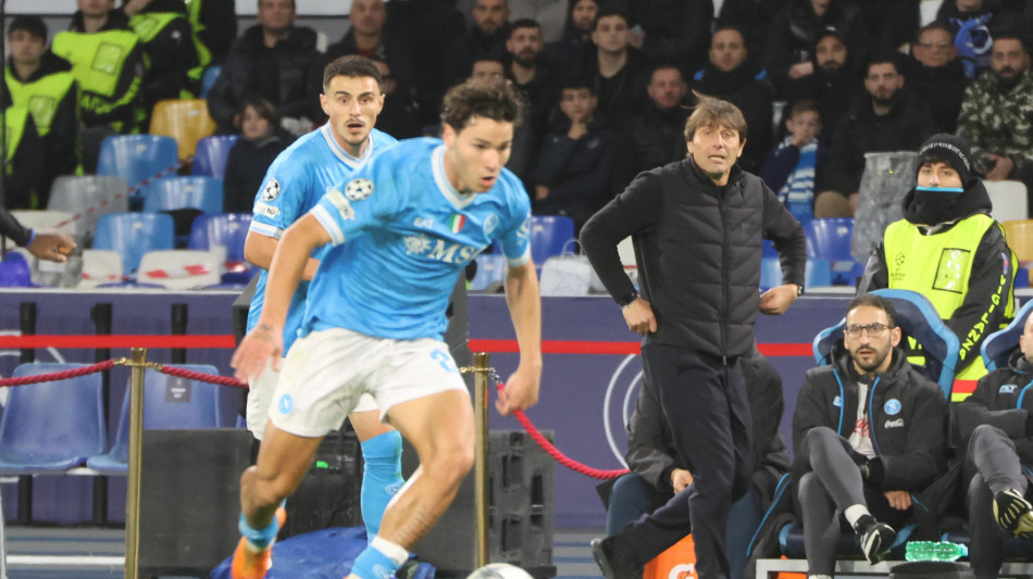 Champions: Conte, 'peccato, questo Napoli meritava i playoff'