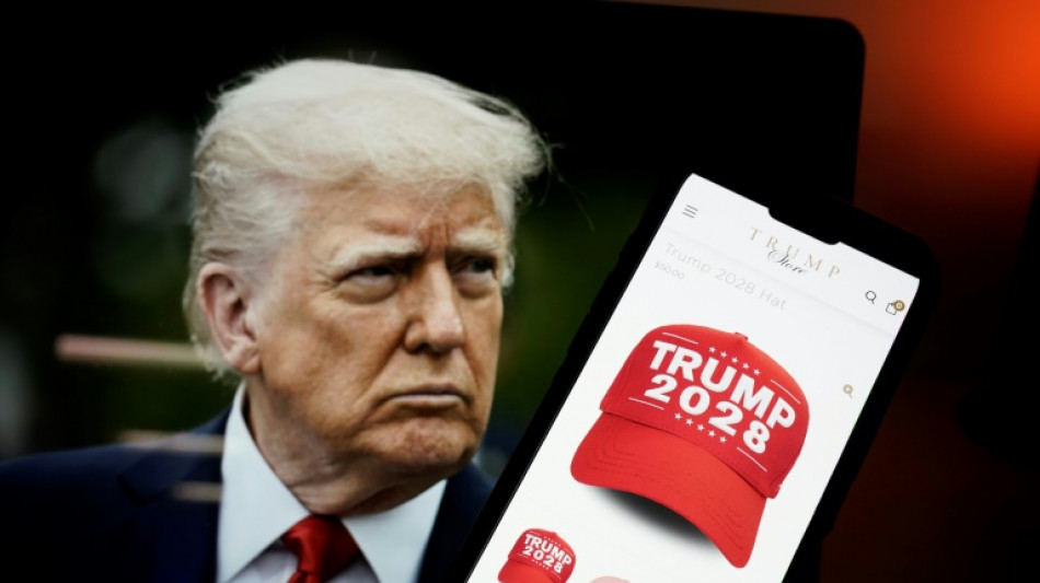 "Trump 2028": US-Pr&auml;sident verkauft "Wahlkampf"-Kappen