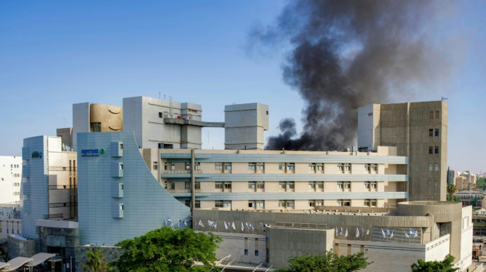 Un ataque iraní hiere a 32 personas en Israel y golpea un hospital