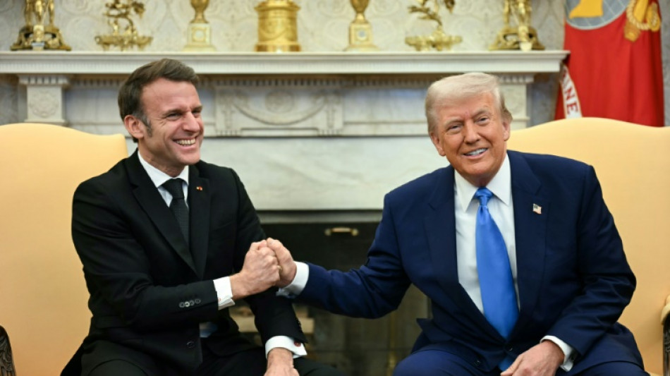 Macron advierte que paz en Ucrania no puede ser sin&oacute;nimo de "capitulaci&oacute;n" tras reunirse con Trump