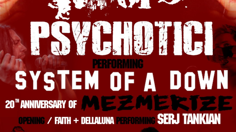 'Mezmerize' compie 20 anni, a Roma l'evento dedicato ai Soad
