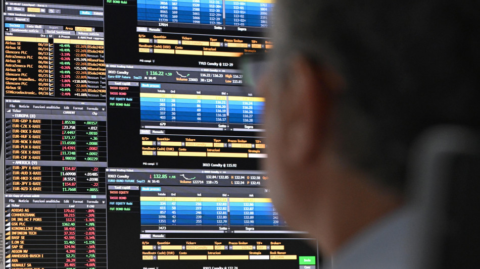 Borsa: Europa contiene il calo in chiusura, Londra -0,09%