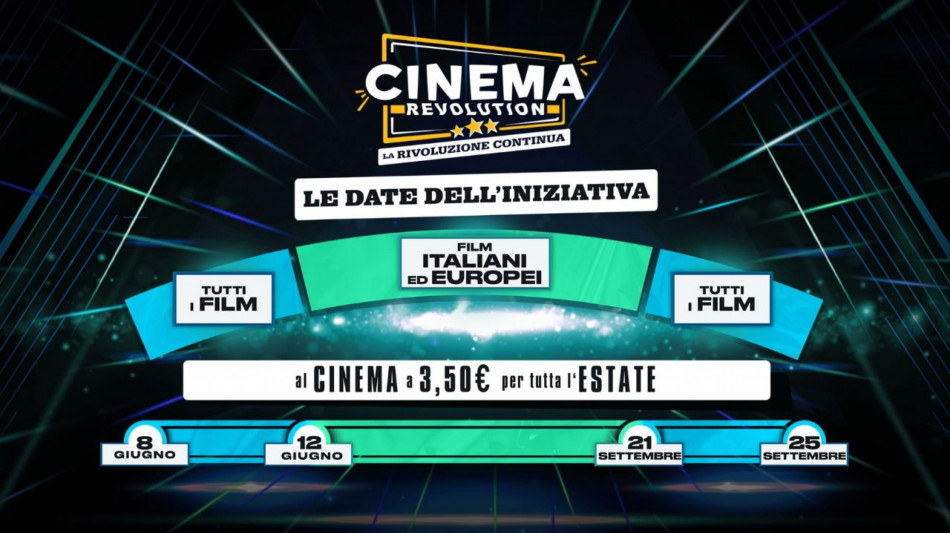 Cinema d'estate in Italia, "la promozione funziona"
