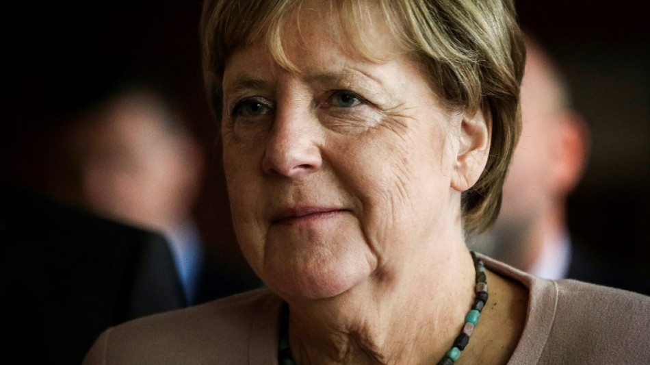 Altbundeskanzlerin Merkel erh&auml;lt Staatspreis des Landes Nordrhein-Westfalen