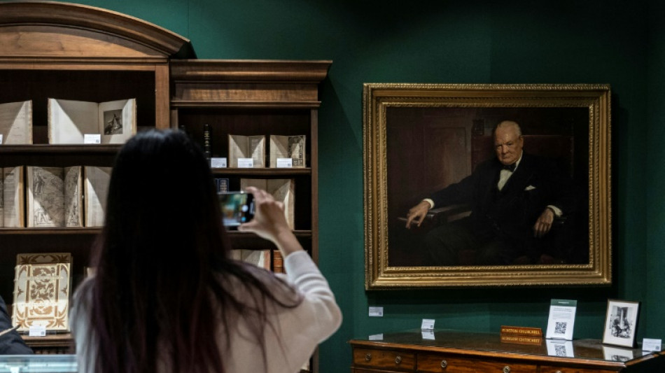 Objetos de Churchill v&atilde;o a leil&atilde;o em Nova York