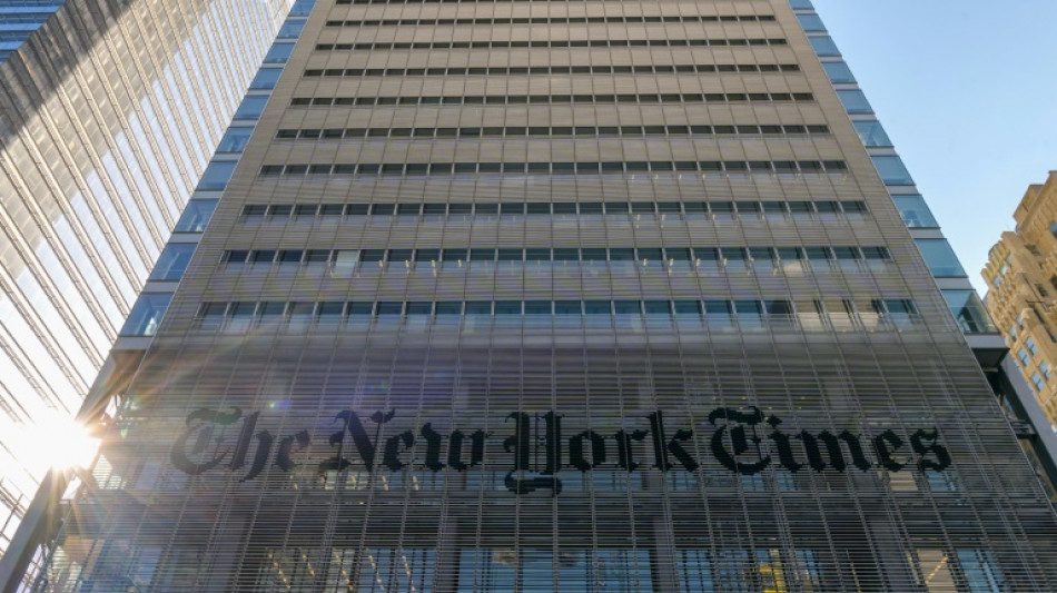 Schlechte Umfragewerte: Trump droht "New York Times" mit versch&auml;rfter Klage