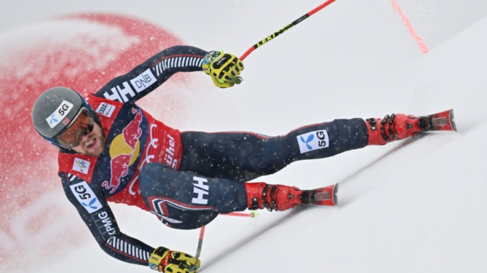 Kilde wins second Kitzbuehel downhill to reel in Odermatt