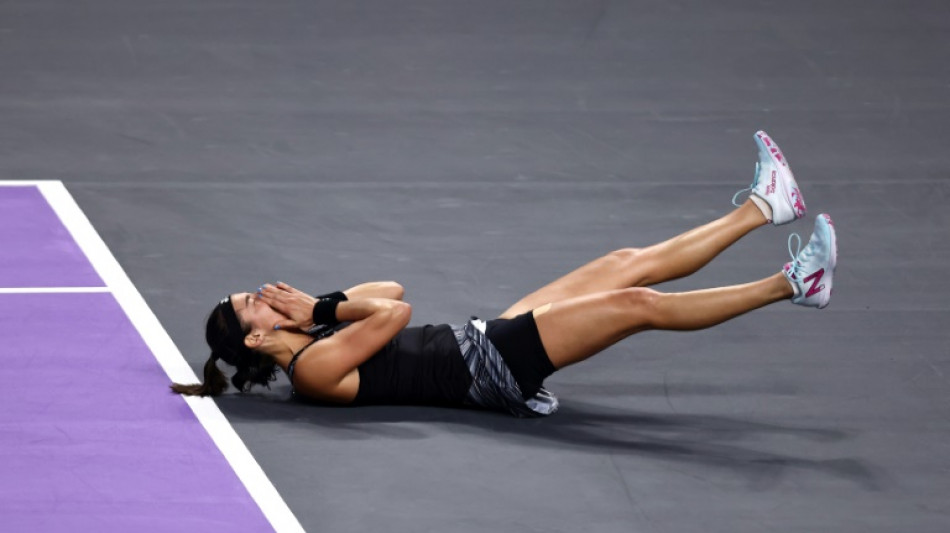Garcia downs Sabalenka to seal WTA Finals victory