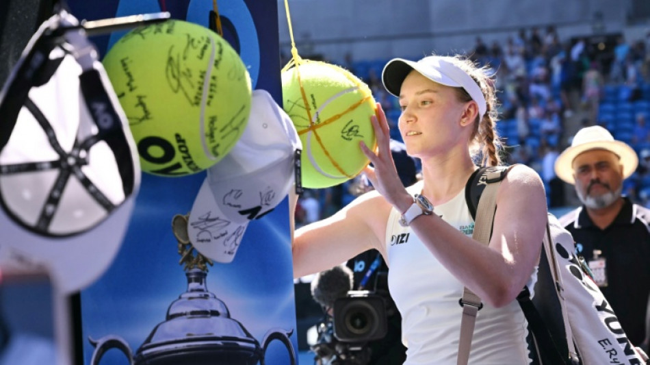 Precision-serving former finalist Rybakina powers on in Melbourne
