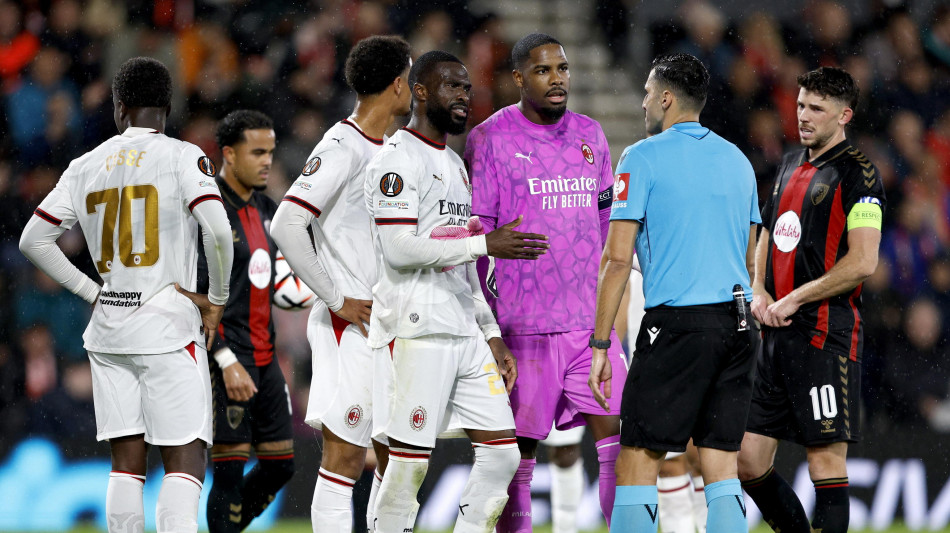 Milan: Maignan, 'il mio gesto non era intenzionale'