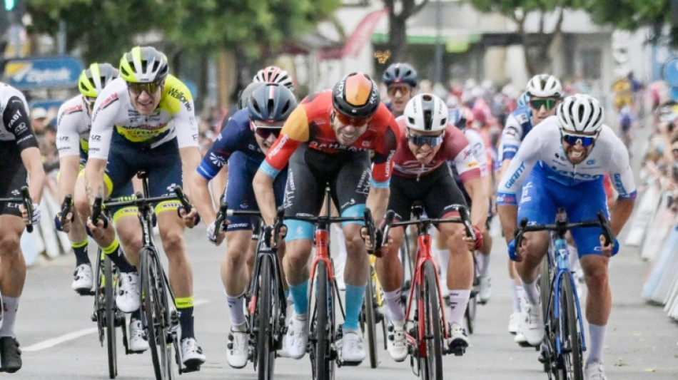 Germany's Bauhaus holds off Ewan to win first TDU stage