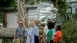 US-Pr&auml;sident Biden verspricht nach Hurrikan bei Besuch in Florida Hilfe