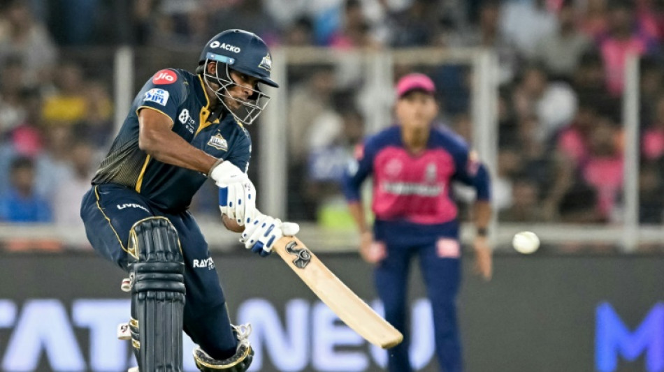 Sudharsan, Krishna lead Gujarat to top of IPL table