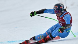 Goggia eases her pain with World Cup super-G win as Vonn takes third