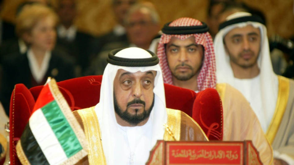 Le pr&eacute;sident des Emirats arabes unis cheikh Khalifa est mort 