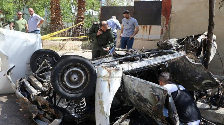 Cinco heridos al estallar un veh&iacute;culo de la polic&iacute;a en Siria