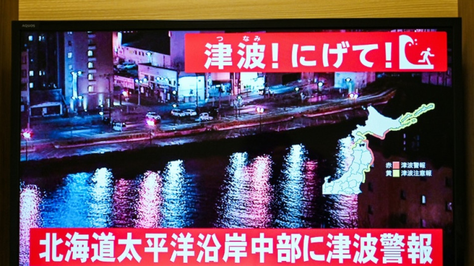 Jap&atilde;o emite alerta de tsunami ap&oacute;s forte terremoto