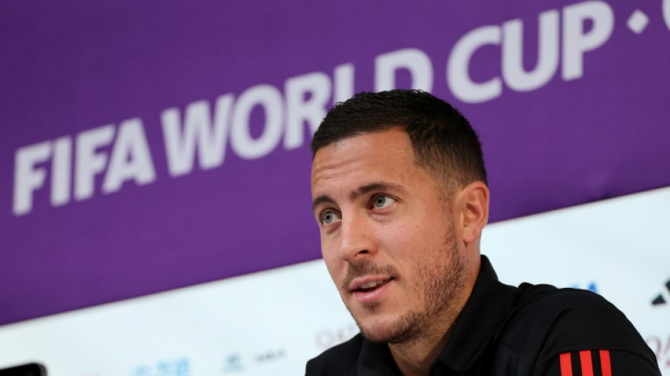 Belgium's 'Golden Generation' past best, admits Hazard