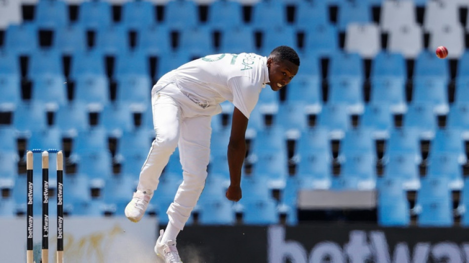 West Indies facing 1st Test defeat after Rabada assault 
