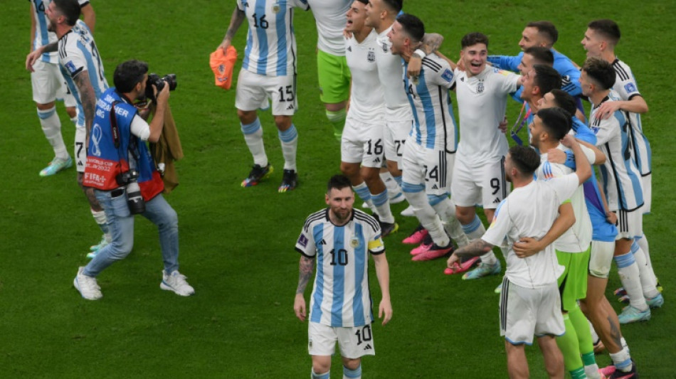 Messi hails Argentina character after winning through to World Cup final