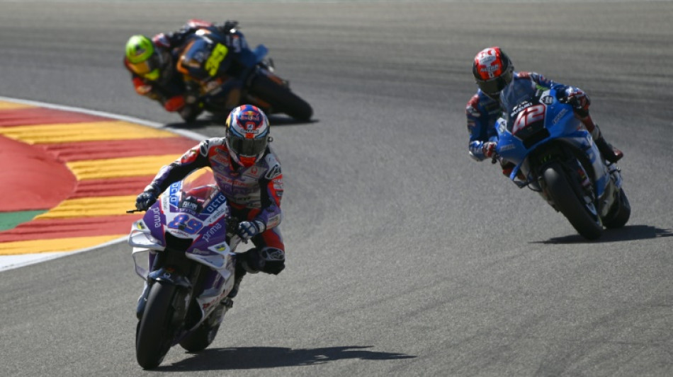 Jorge Martin, el m&aacute;s r&aacute;pido en los primeros entrenamientos libres en Arag&oacute;n