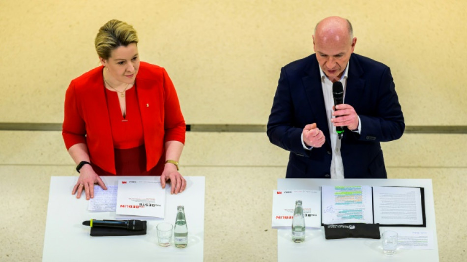 Giffey wirbt um Zustimmung f&uuml;r Berliner Koalitionsvertrag