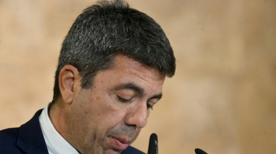 El presidente de la región española de Valencia dimite un año después de las inundaciones 