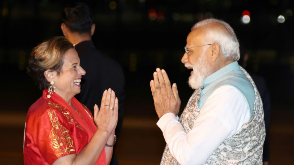 Australia recibe al l&iacute;der de India con la mira en el comercio, no los derechos