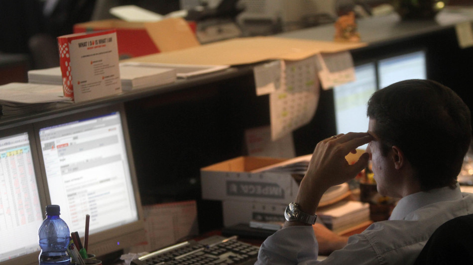 Lo spread Btp-Bund termina in discesa a 84,4 punti