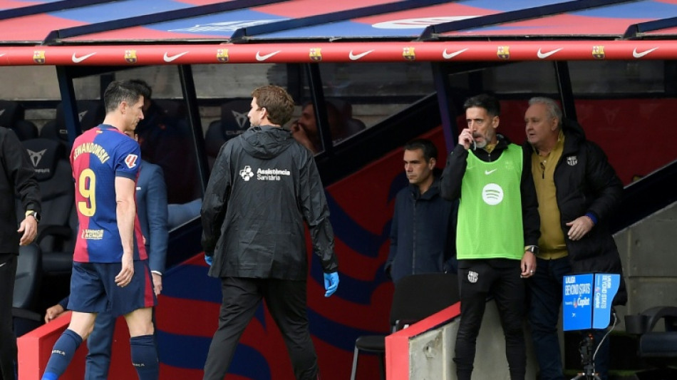 'We have to wait': Barca's Flick on Lewandowski injury fear