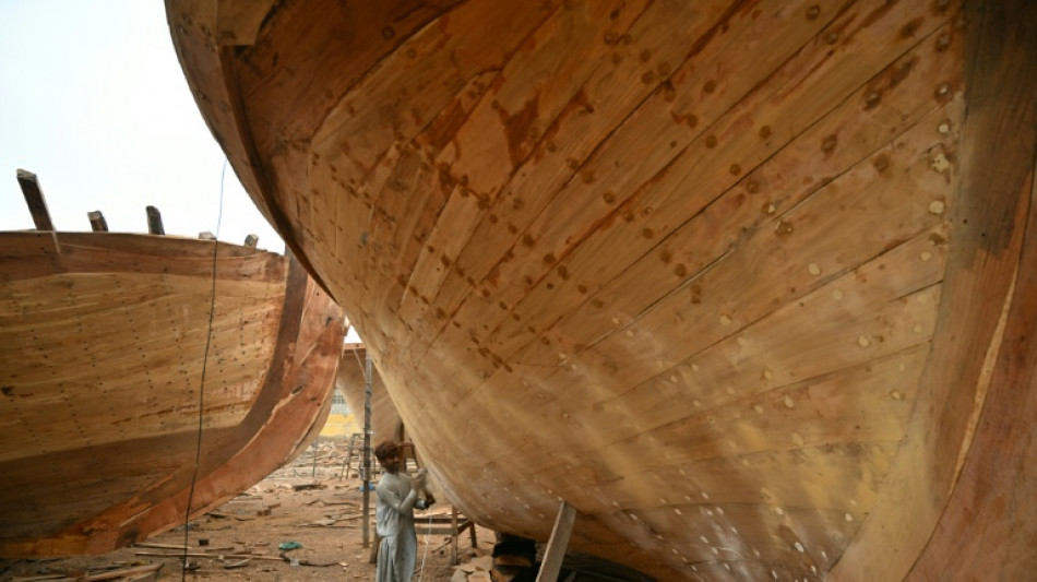 Boat builders keep Pakistan's fishing heritage afloat