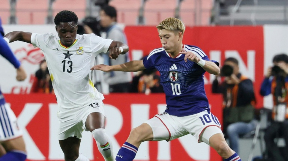 Japan beat Ghana in friendly to build World Cup momentum
