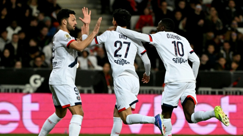 'Perfect' PSG sweep past Nice to reclaim top spot in Ligue 1
