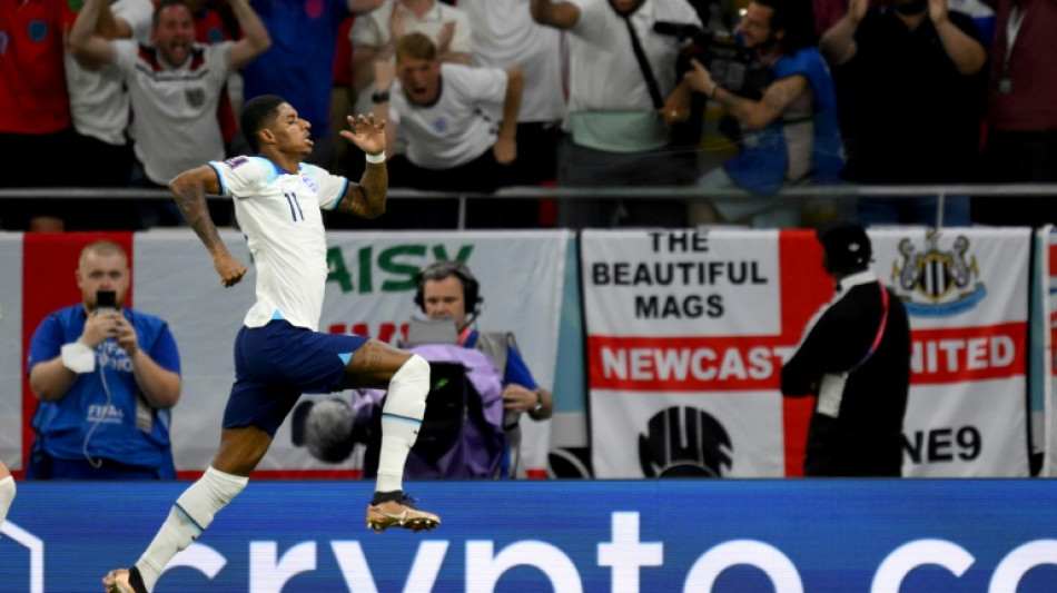 Rashford stars as England sink Wales to set up Senegal clash