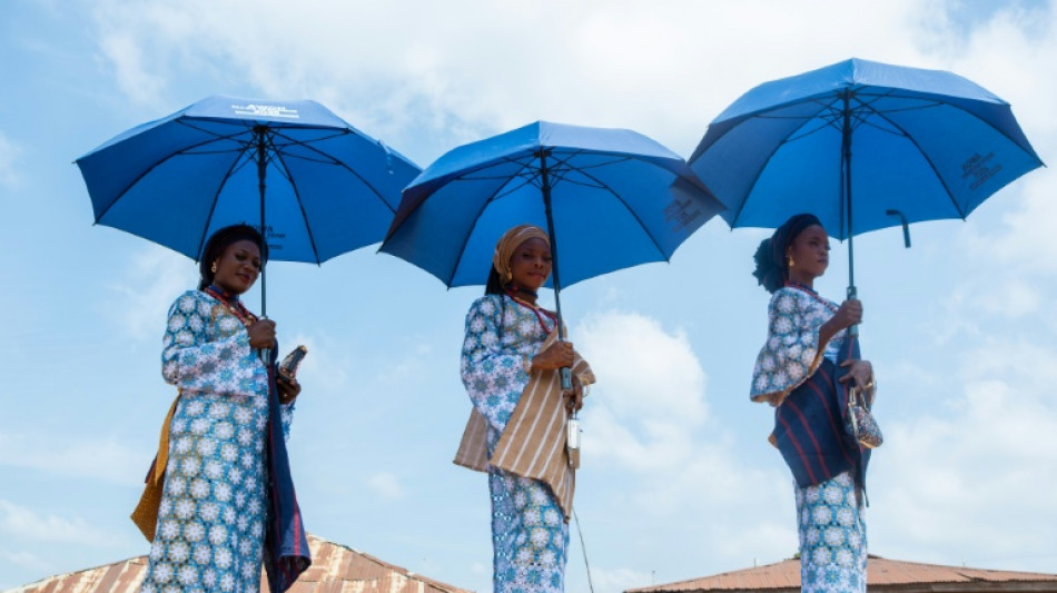 Traditional mass wedding held in Nigeria to ensure prosperity