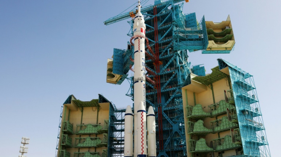 China launches three-crew space flight as part of Moon ambitions