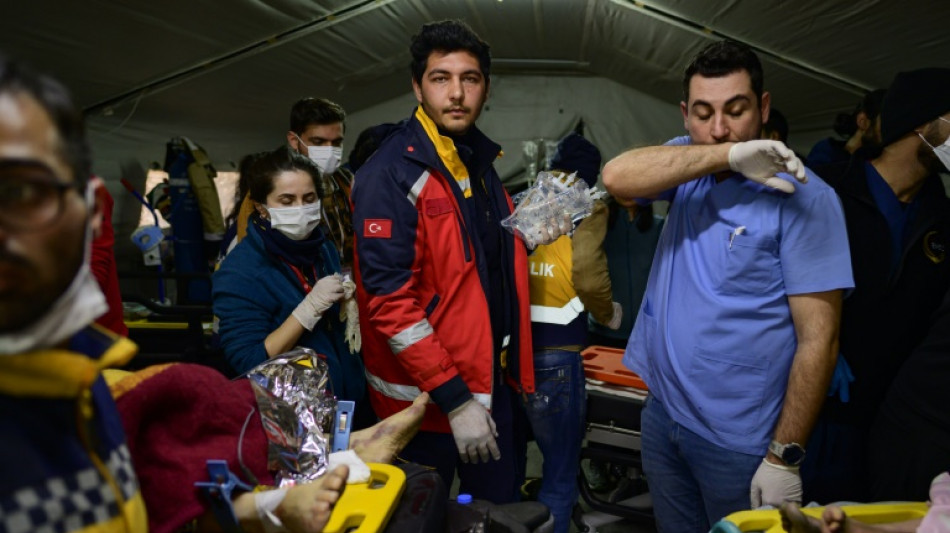 La esperanza de nuevos milagros en un hospital de campa&ntilde;a en Turqu&iacute;a