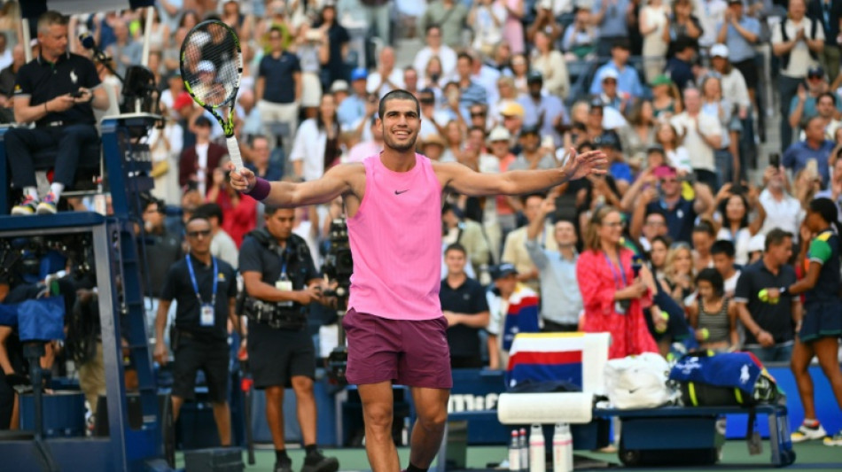 US Open: Alcaraz, Djokovic et Sabalenka se ruent en quarts
