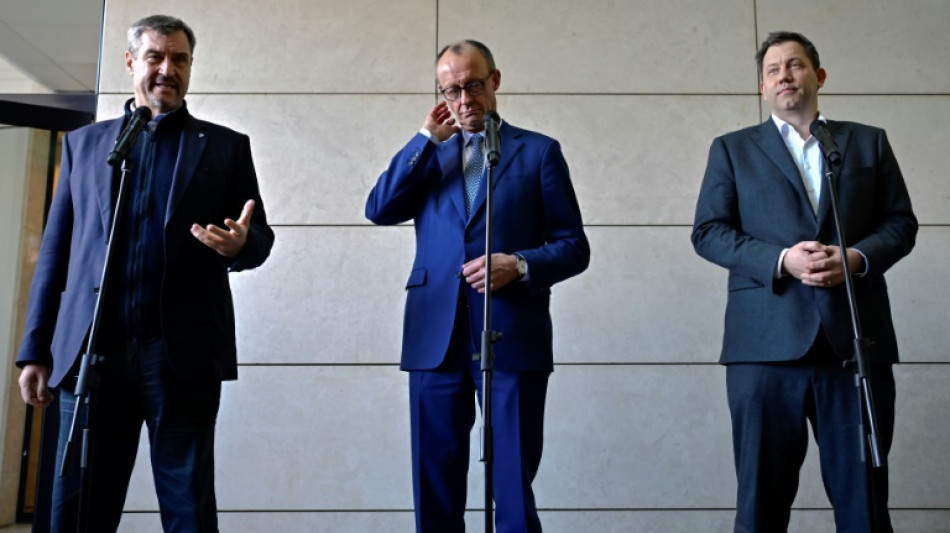Union und SPD setzen Koalitionsverhandlungen im Konrad-Adenauer-Haus fort