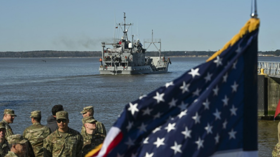 US-Milit&auml;rschiffe zu Bau von Hafen im Gazastreifen aufgebrochen
