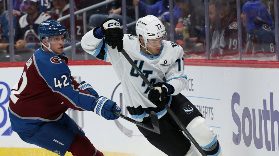 NHL: Peterka trifft erstmals für Utah