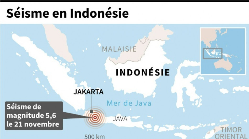 En Indon&eacute;sie, un s&eacute;isme fait au moins 46 morts et des centaines de bless&eacute;s