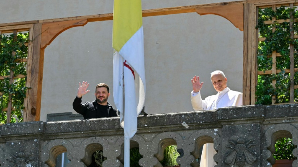 Zelensky talks peace with pope ahead of Ukraine recovery conference