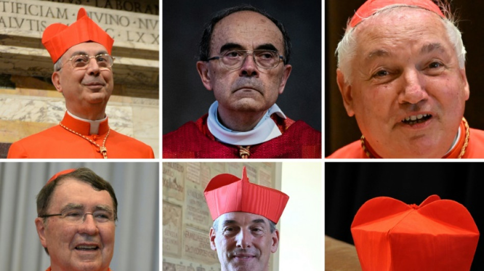Les cinq cardinaux fran&ccedil;ais &eacute;lecteurs du futur pape