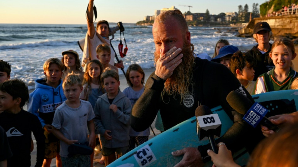 Australian smashes record for world's longest surf