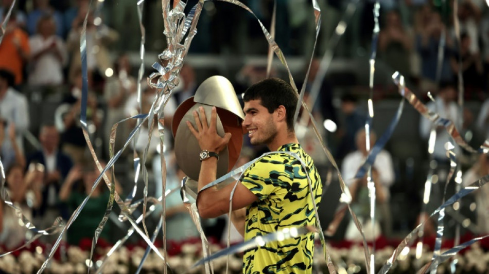 Alcaraz revalida su t&iacute;tulo en Madrid a tres semanas de Roland Garros