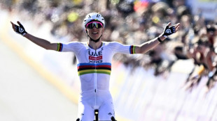 Pogacar wins Van der Poel duel at cycling's Tour of Flanders