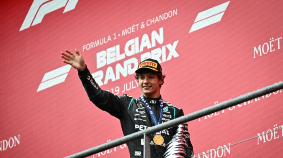 F1: Antonelli (Mercedes) remporte le Grand Prix de Belgique et creuse l'&eacute;cart en t&ecirc;te du championnat