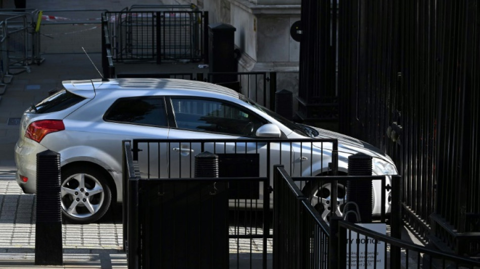 Un detenido en Londres tras estrellar su autom&oacute;vil contra la verja de Downing Street