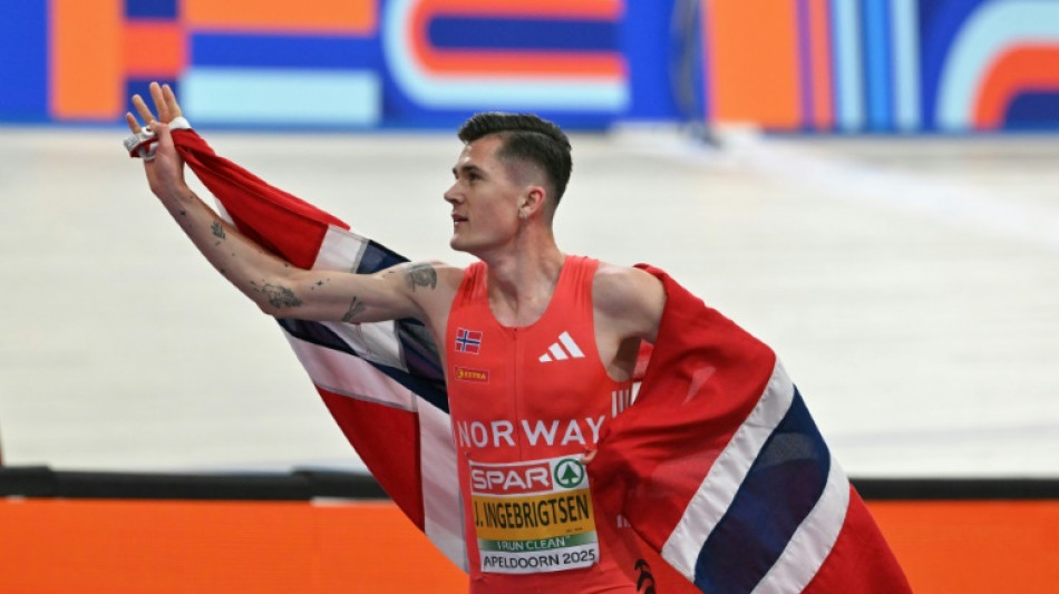 Ingebrigtsen storms to third European 1500m indoor gold